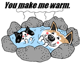 Tama and Kensaku sticker #5719535