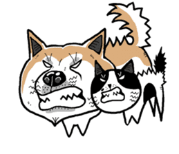 Tama and Kensaku sticker #5719548