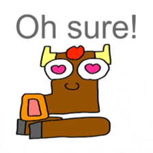 Feelings of buffalo sticker #5719943