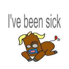 Feelings of buffalo sticker #5719948