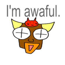 Feelings of buffalo sticker #5719957