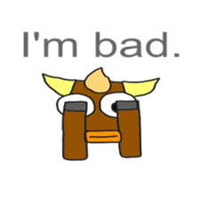 Feelings of buffalo sticker #5719958