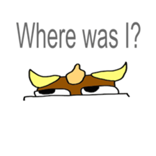 Feelings of buffalo sticker #5719971