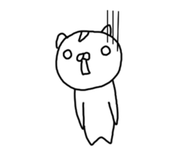 Charming cat Risunekko sticker #5720180