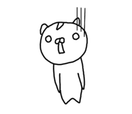 Charming cat Risunekko sticker #5720180