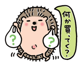 FRYING HEDGEHOG !? sticker #5720602
