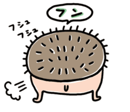 FRYING HEDGEHOG !? sticker #5720610