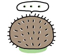FRYING HEDGEHOG !? sticker #5720611