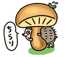 FRYING HEDGEHOG !? sticker #5720613