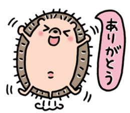 FRYING HEDGEHOG !? sticker #5720617