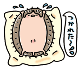 FRYING HEDGEHOG !? sticker #5720625