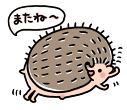 FRYING HEDGEHOG !? sticker #5720626