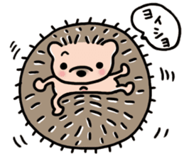 FRYING HEDGEHOG !? sticker #5720628