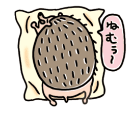 FRYING HEDGEHOG !? sticker #5720633
