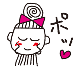 Stripe girl vol.10 sticker #5720639