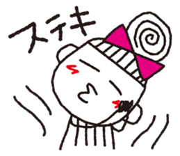 Stripe girl vol.10 sticker #5720643