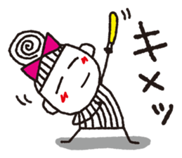 Stripe girl vol.10 sticker #5720654
