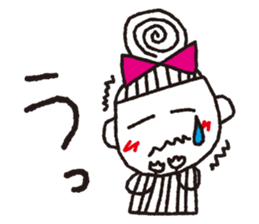 Stripe girl vol.10 sticker #5720668