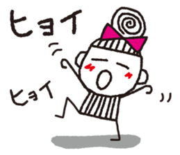 Stripe girl vol.10 sticker #5720673