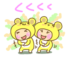Twin Chibimaru sticker #5720843