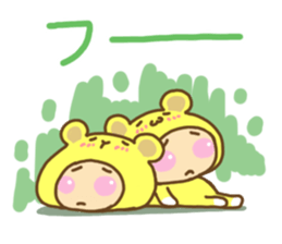 Twin Chibimaru sticker #5720859