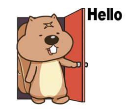 Fairy squirrel sticker #5720946