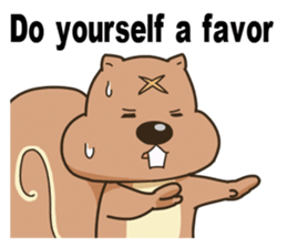 Fairy squirrel sticker #5720952