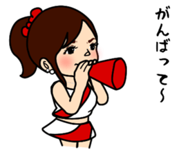 Cosplay woman sticker #5720972