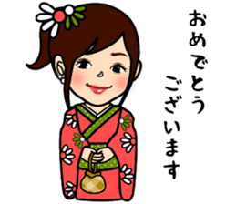 Cosplay woman sticker #5720980