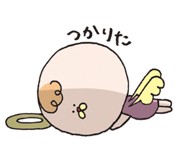 Angel and Devil who imitates angel sticker #5721122