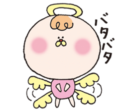 Angel and Devil who imitates angel sticker #5721126