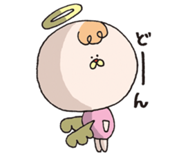 Angel and Devil who imitates angel sticker #5721132