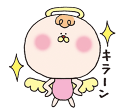 Angel and Devil who imitates angel sticker #5721134