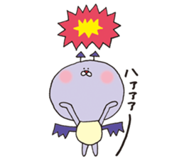 Angel and Devil who imitates angel sticker #5721137