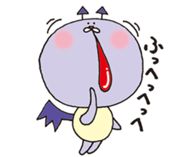 Angel and Devil who imitates angel sticker #5721141