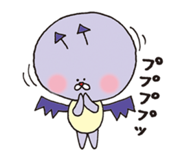 Angel and Devil who imitates angel sticker #5721145