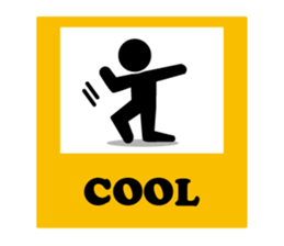 Pictogram Sign (Eng.) sticker #5721661