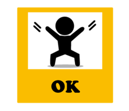 Pictogram Sign (Eng.) sticker #5721662