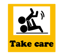 Pictogram Sign (Eng.) sticker #5721665