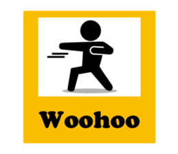 Pictogram Sign (Eng.) sticker #5721668