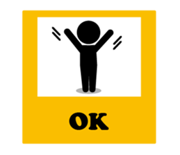 Pictogram Sign (Eng.) sticker #5721670