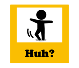 Pictogram Sign (Eng.) sticker #5721674