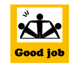 Pictogram Sign (Eng.) sticker #5721678