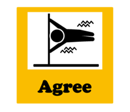 Pictogram Sign (Eng.) sticker #5721696