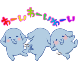 a elephant sticker sticker #5721838