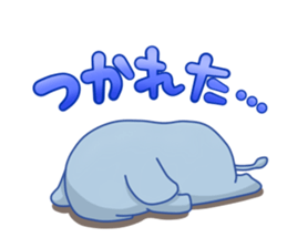 a elephant sticker sticker #5721846