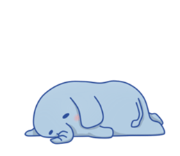 a elephant sticker sticker #5721853