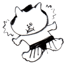 cat rikishi -nyankoyama- sticker #5721984