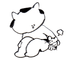 cat rikishi -nyankoyama- sticker #5721986