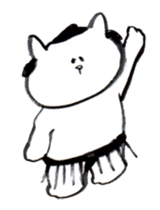 cat rikishi -nyankoyama- sticker #5721992